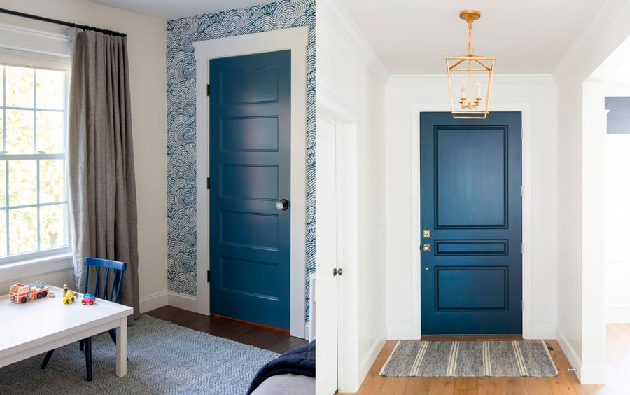 Puertas de interior de colores para activar tu decoración Blog Decolovers