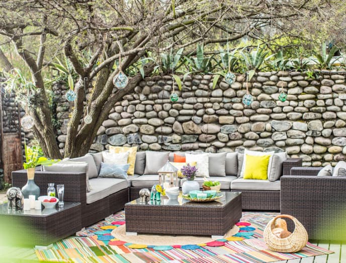 3 ideas para decorar tu terraza con alfombras