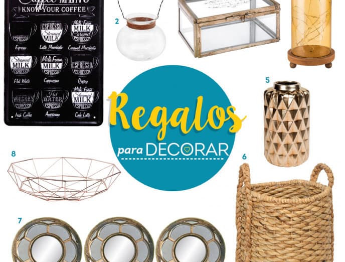 Guía de regalos para decorar