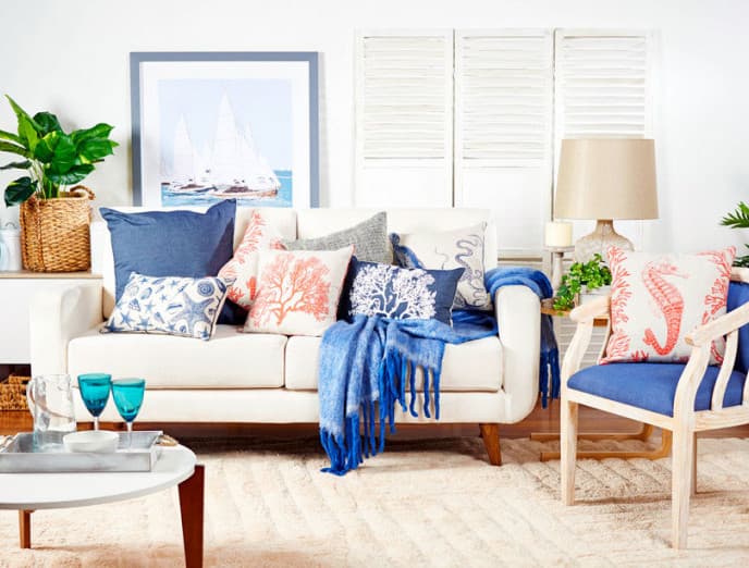 ¿Sin terraza? Crea un living veraniego