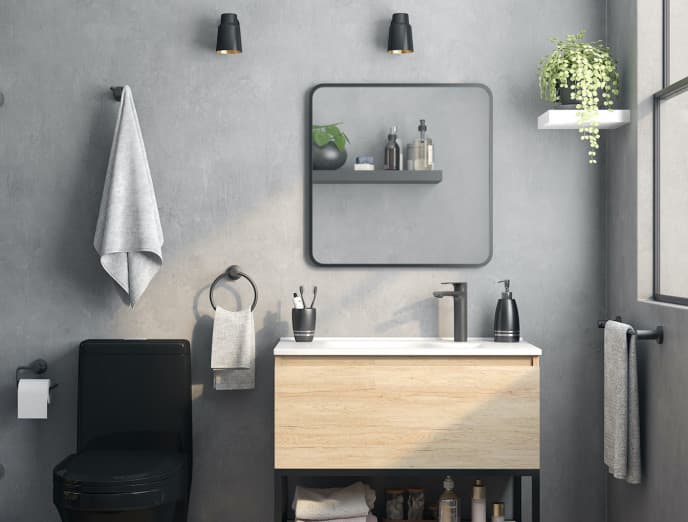 En qué fijarte antes de elegir un espejo para tu baño