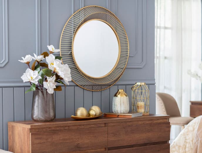 Cómo decorar tu dormitorio con espejos