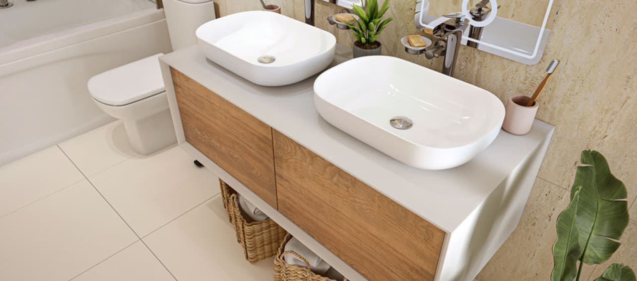 Tendencias de decoración ideales para un baño moderno