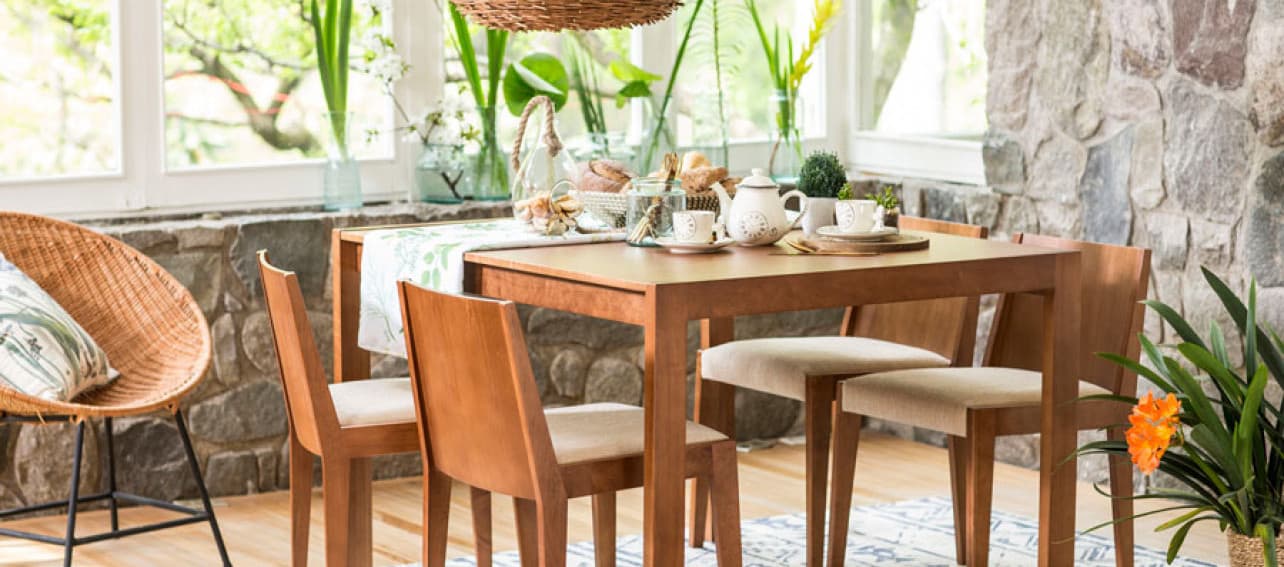 El comedor: ¿cuadrado, redondo o rectangular?