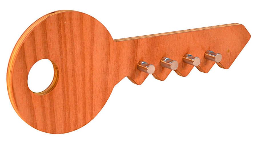 Percheros y ganchos entretenidos