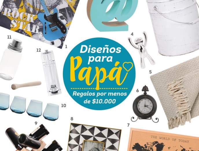 Diseño para papá: Guía de regalos por menos de 10, 20 y 30 mil pesos