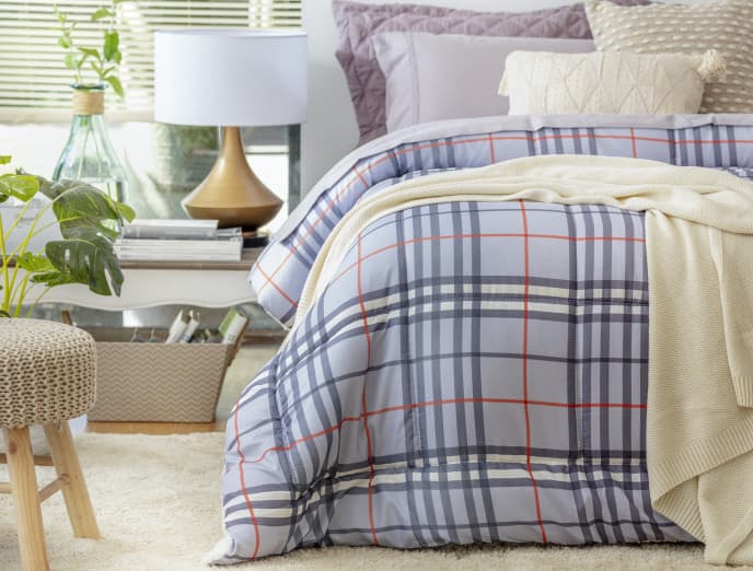 5 ideas para decorar y aplicar el estampado cuadrillé en tu casa