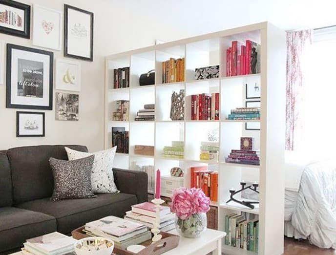 4 simples formas de crear un dormitorio en un departamento studio