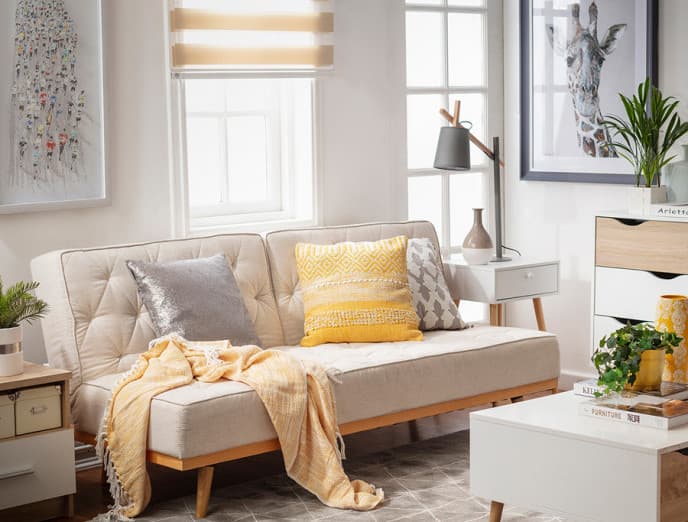 Futones: Transforma tu living en un dormitorio de invitados