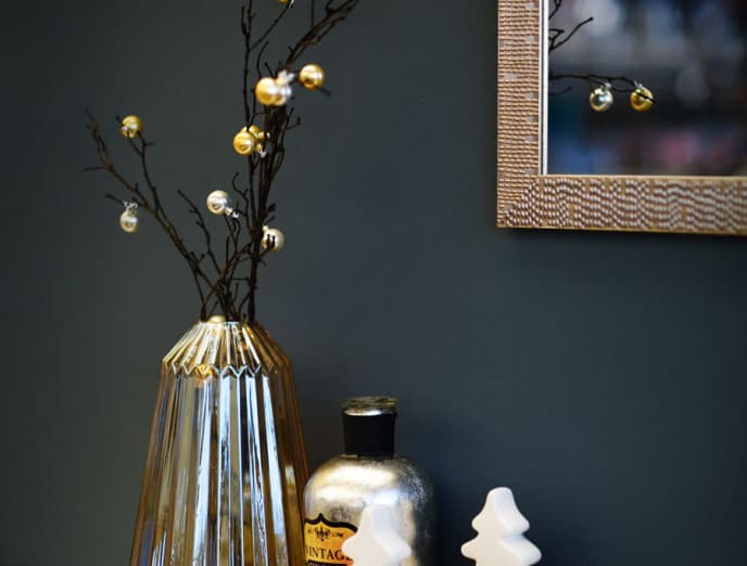 Hall de entrada navideño