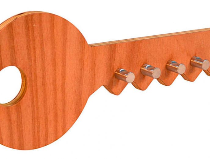 Percheros y ganchos entretenidos