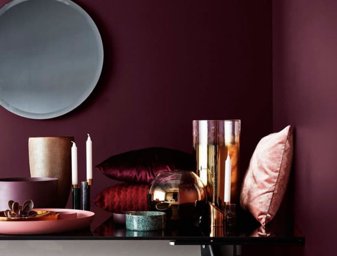 Del rosa al borgoña: pasión por los cálidos