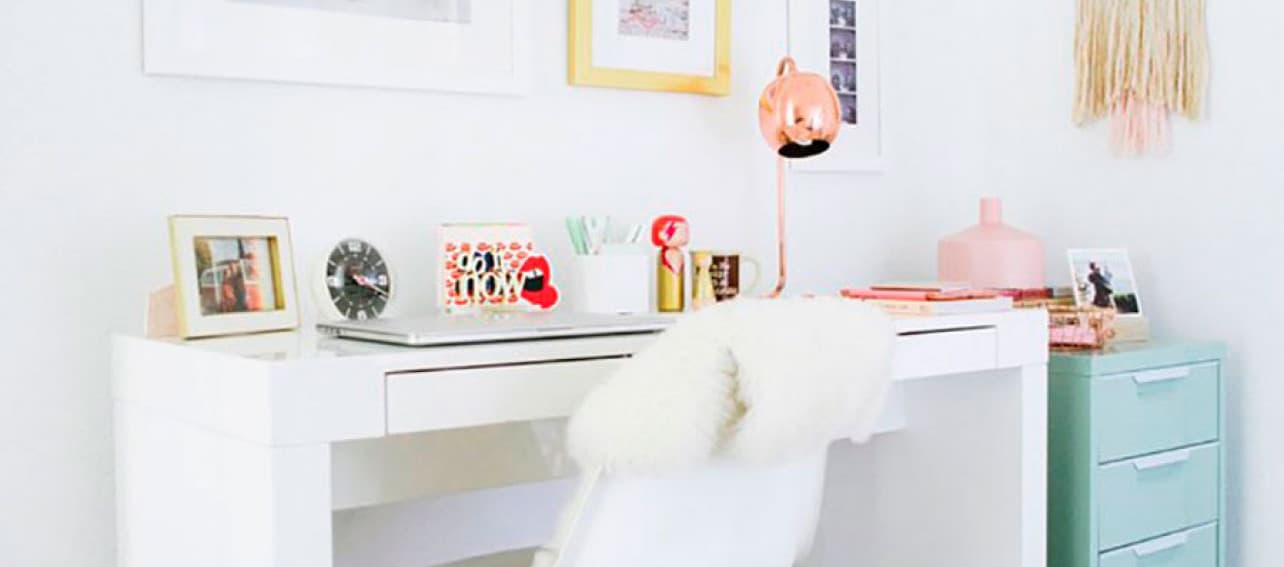 5 infaltables: un lindo espacio de trabajo para tu hija