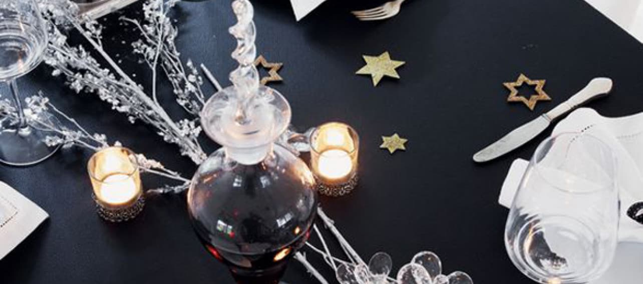5 ideas para hacer brillar tu mesa de Año Nuevo