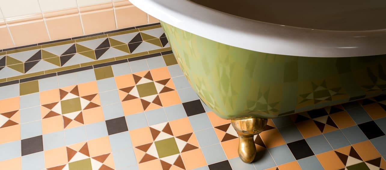 Baldosas hidráulicas: la base del estilo Vintage Moderno