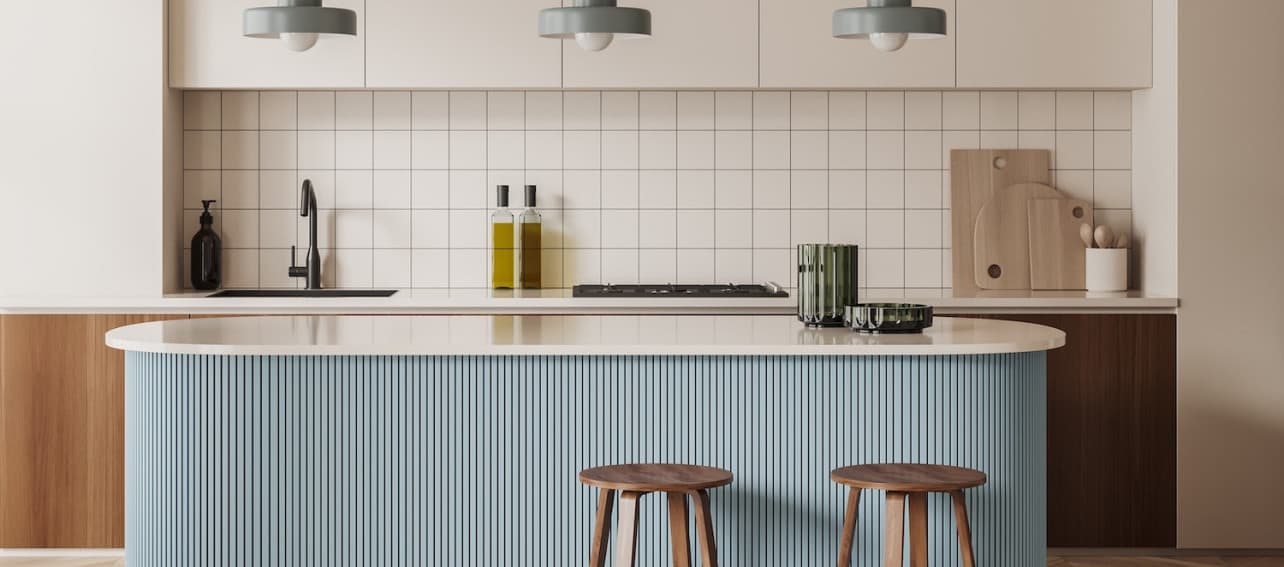 9 colores y revestimientos para cocinas pequeñas, modernas y full tendencia