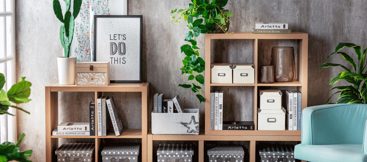 Una estantería para cada espacio, ¡ordena con estilo!