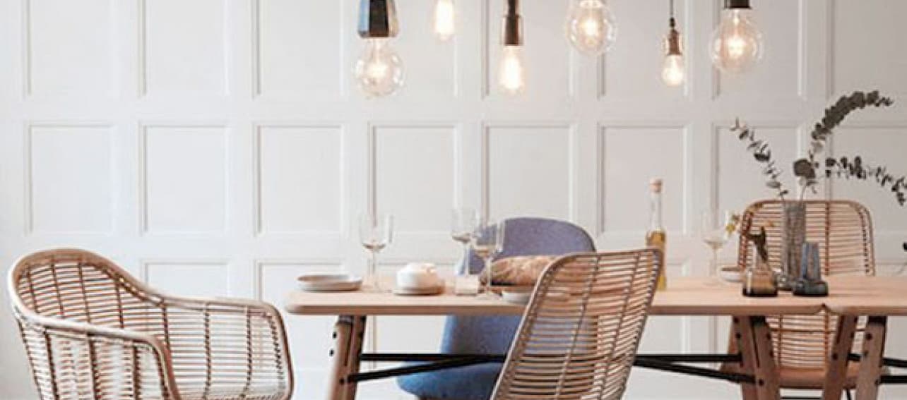 Aprovecha los muebles de terraza ¡dentro de la casa!