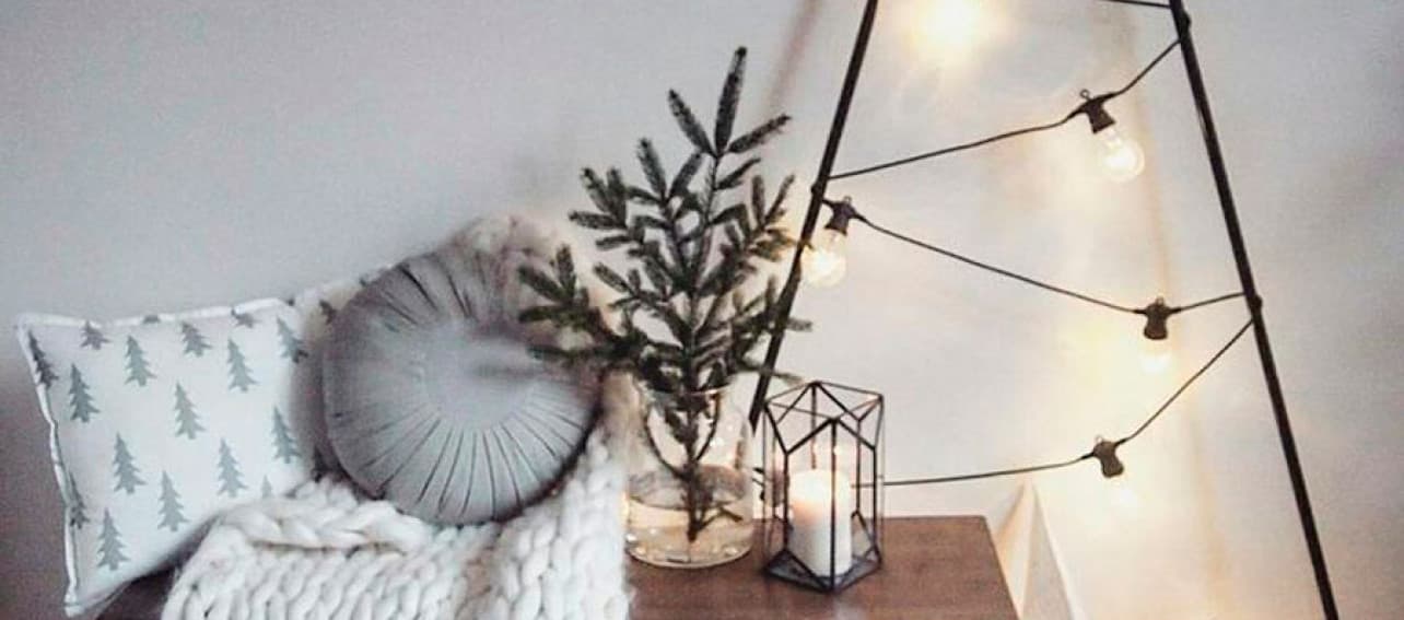 Ideas no tradicionales para tu árbol navideño
