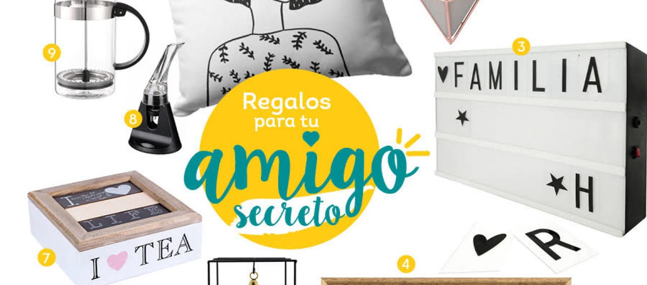 Guía de regalos para tu amigo secreto