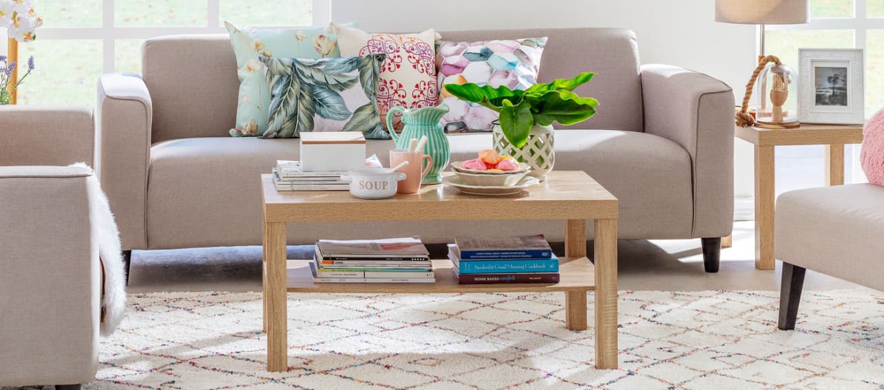 Cómo elegir la mesa de centro perfecta para el living