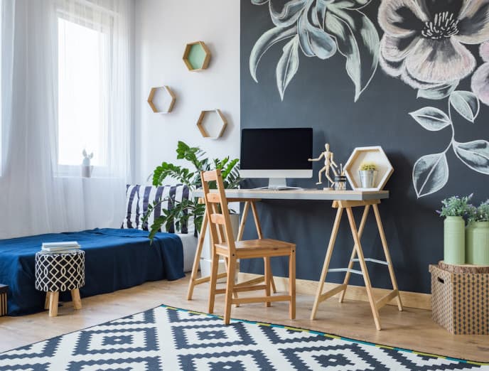 10 ideas para pintar tus paredes y muebles con pintura a la tiza