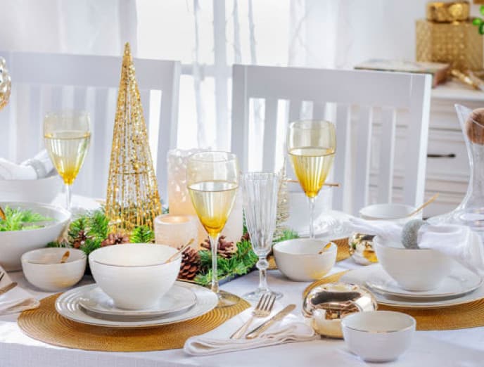 Ponle onda a tu mesa de Año Nuevo