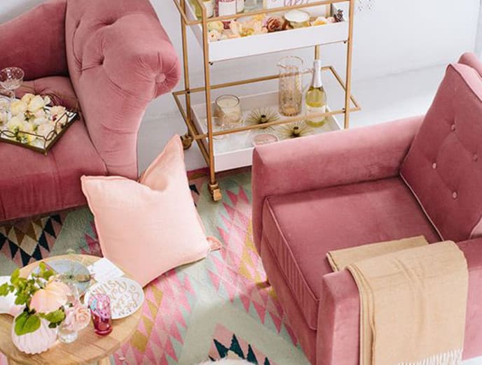 ¡Ponle color! Decora en rosa