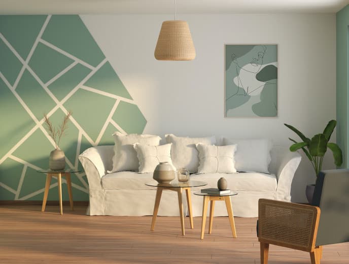 Cómo combinar los colores del año con la regla 60-30-10