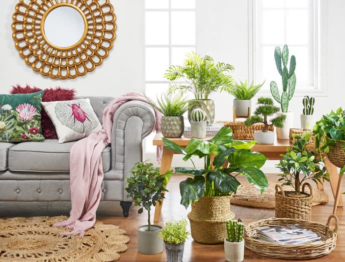 9 razones para decorar con plantas y flores artificiales
