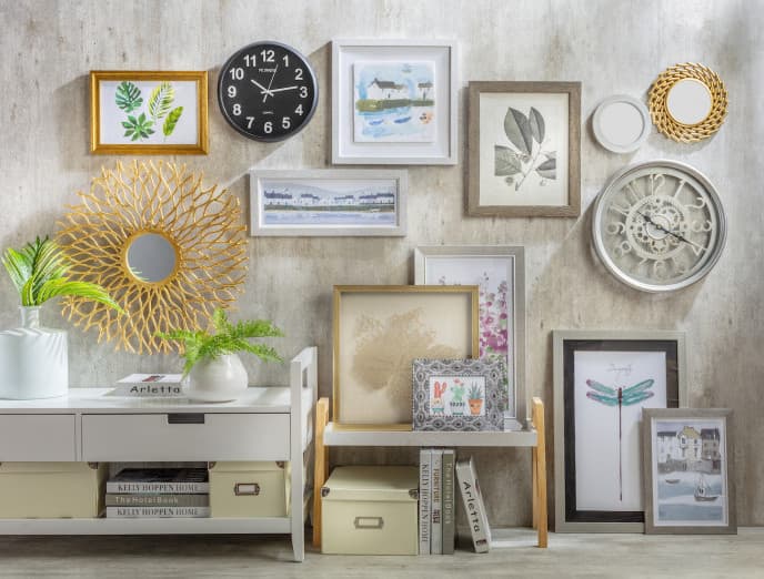 Paso a paso para armar una composición de cuadros deco