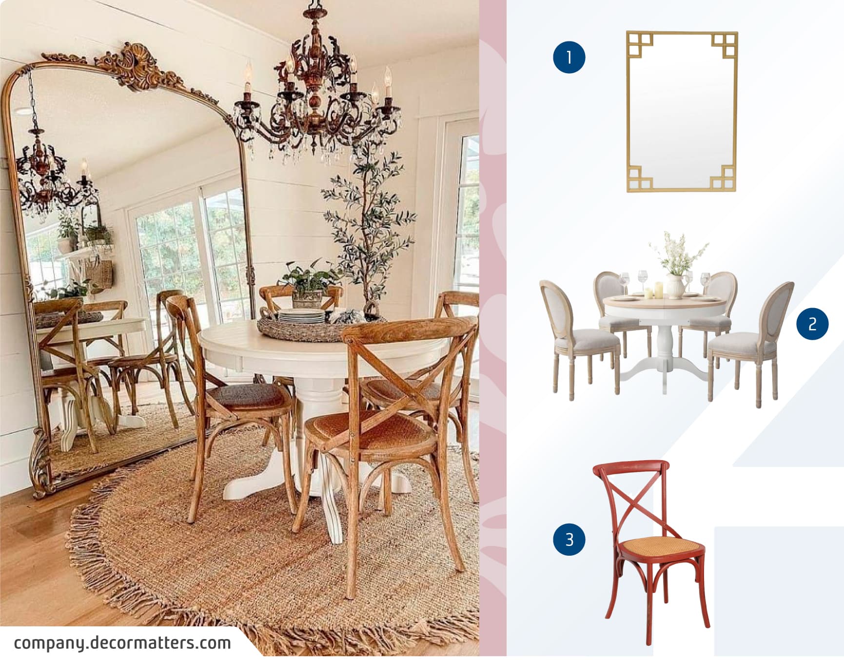 Cómo decorar un comedor con muebles vintage - 5 pasos