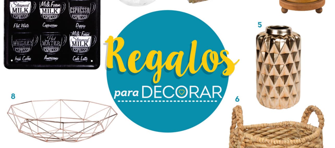 Guía de regalos para decorar