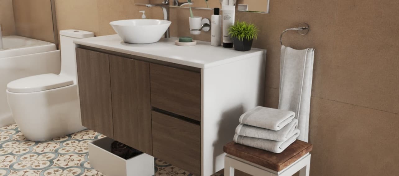 4 estilos increíbles para un baño moderno