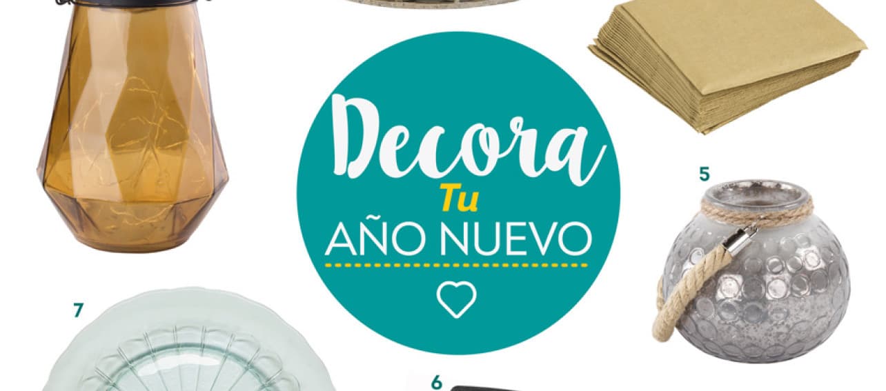 ¡Decora tu año nuevo!