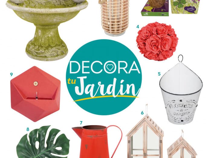 Decora tu jardín