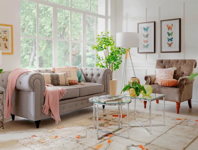 Combine el sofá con el piso: ideas y consejos