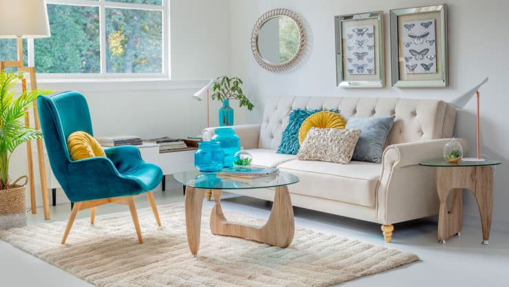 10 trucos para que tu mini living parezca maxi