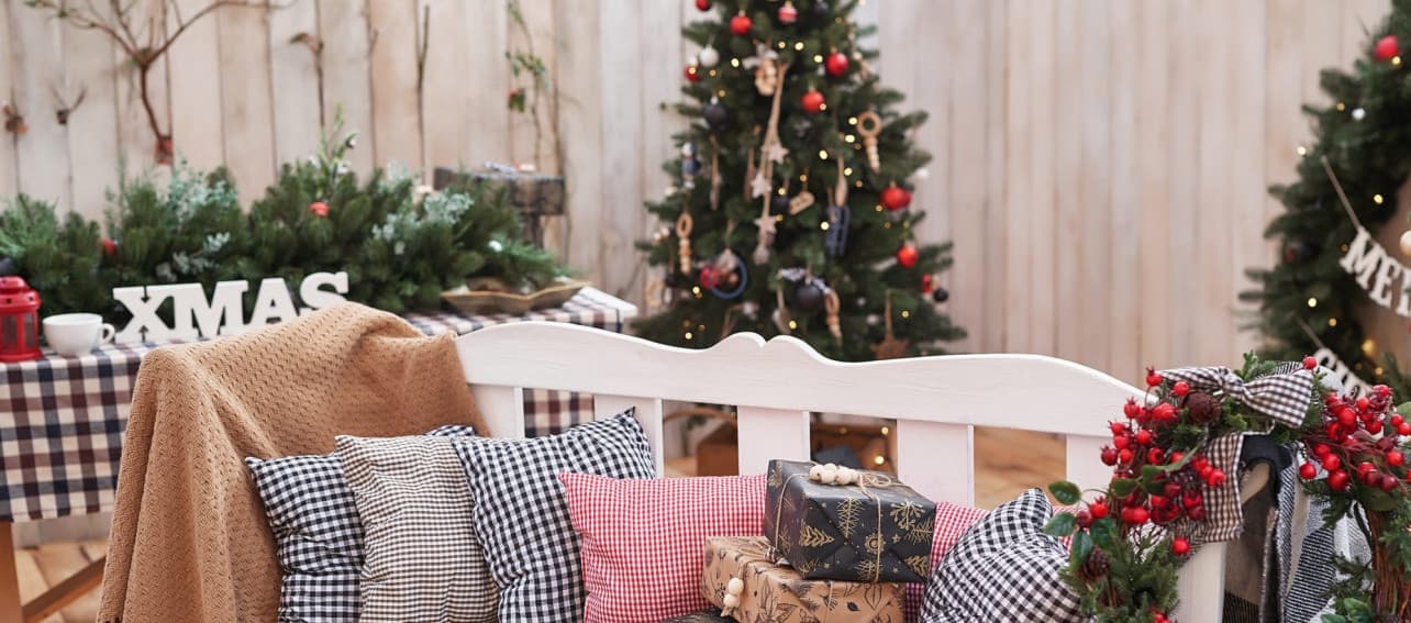 9 ideas de decoración de navidad para ¡celebrar al aire libre!