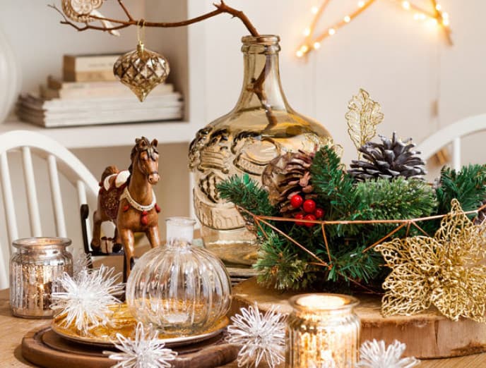 Encuentra buenas ideas para decorar con luces esta Navidad