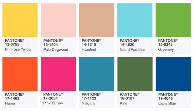 La paleta de colores perfecta para decorar tu casa este 2017