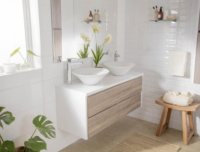 7 Ideas de decoración para aprovechar un baño pequeño