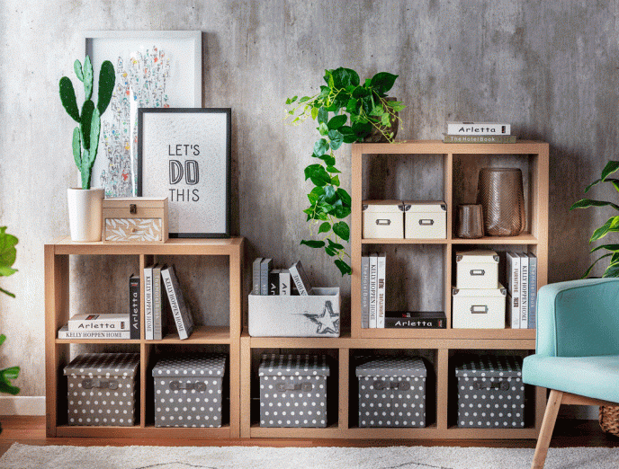 Una estantería para cada espacio, ¡ordena con estilo!