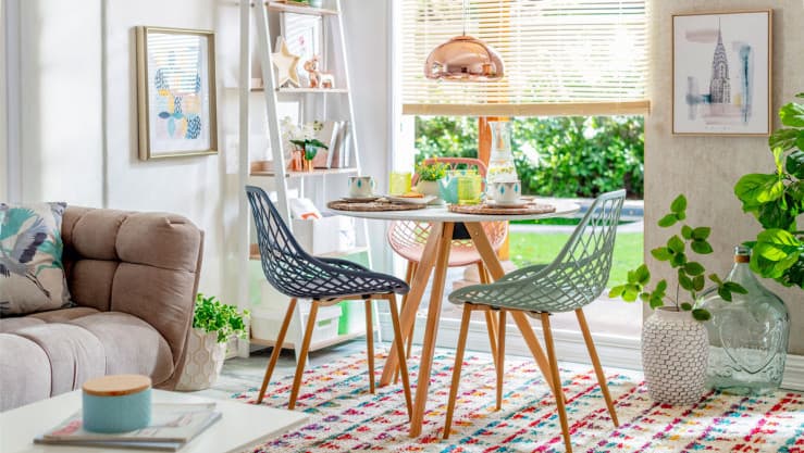 18 mesas de comedor para espacios pequeños que te encantarán
