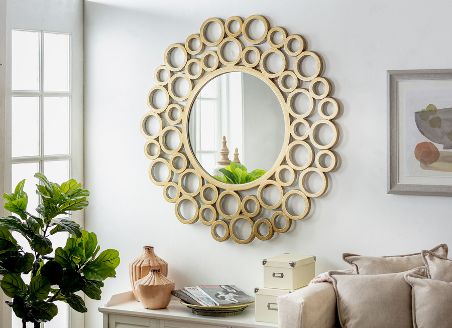 decoracion de un departamento espejo