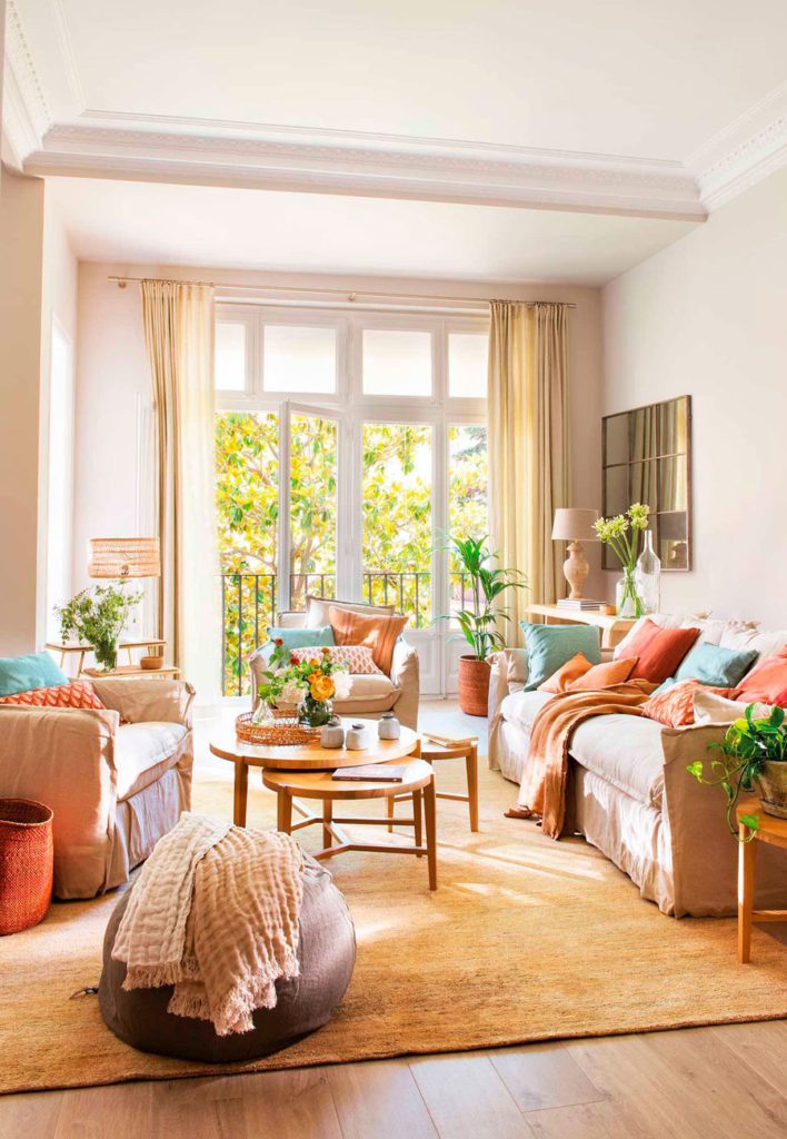 8 trucos para distribuir los muebles en un living alargado - Blog