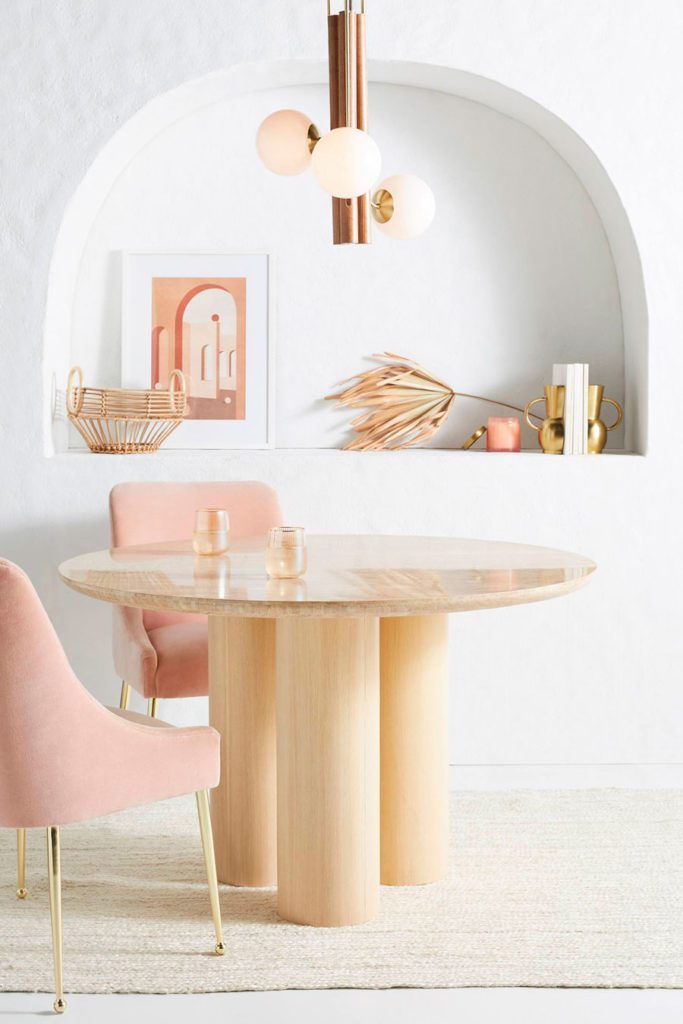 18 mesas de comedor para espacios pequeños que te encantarán - Blog