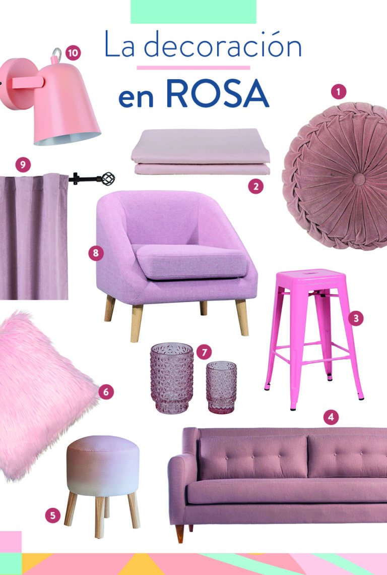 Paleta DecoLovers: la decoración en rosa - Blog Decolovers