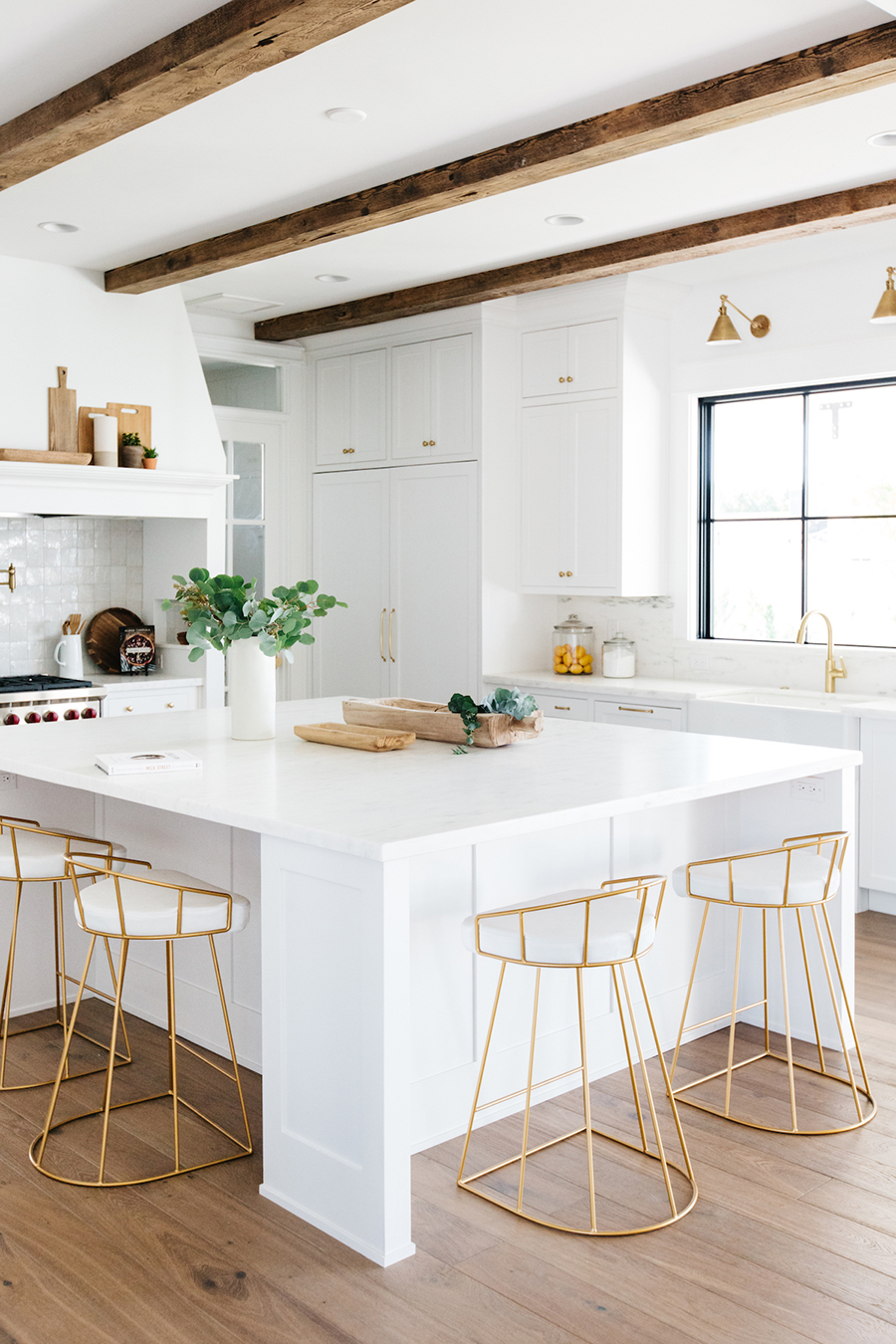Cocina multifuncional Una cocina abierta puede servir para realizar distintas tareas.