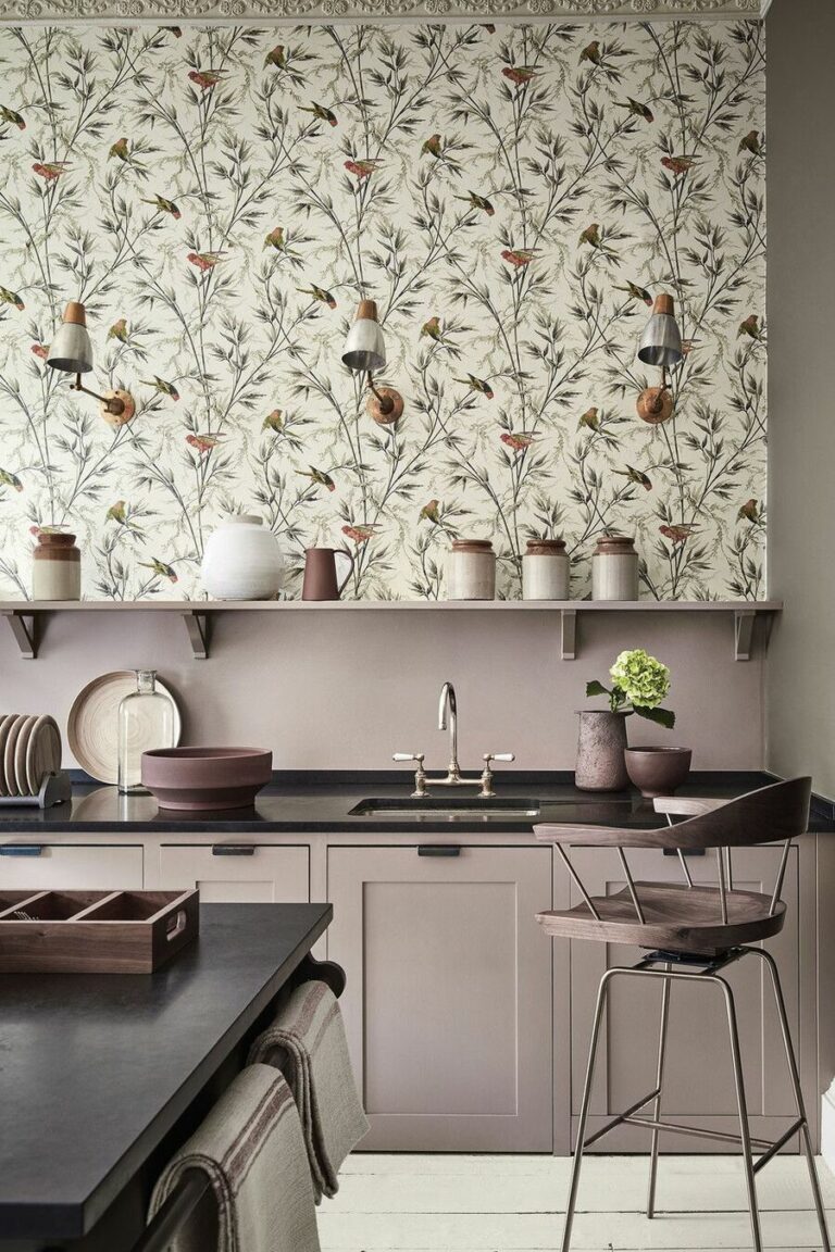 10 cocinas con papel mural que te van a encantar - Blog Decolovers